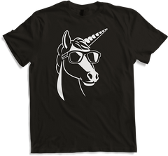 Produktbild von T-Shirt Lustige Einhörner tragen Sonnenbrille cooles Einhorn