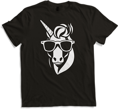 Produktbild von T-Shirt Lustige Einhörner tragen Sonnenbrille cooles Einhorn