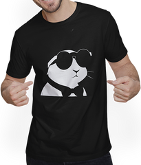 Produktbild von T-Shirt mit Mann Lustige Hasen-Sonnenbrille Cool Sunglas Rabbit