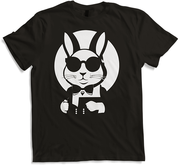 Produktbild von T-Shirt Lustige Hasen-Sonnenbrille Cool Sunglas Rabbit