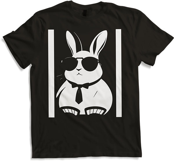 Produktbild von T-Shirt Lustige Hasen-Sonnenbrille Cool Sunglas Rabbit