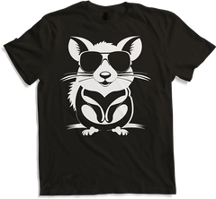 Produktbild von T-Shirt Lustige Haustierratte mit Sonnenbrille Fancy Rats