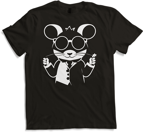 Produktbild von T-Shirt Lustige Haustierratte mit Sonnenbrille Fancy Rats