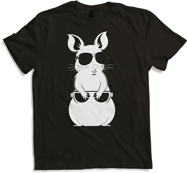 Produktbild von T-Shirt Lustige Haustierratte mit Sonnenbrille Fancy Rats