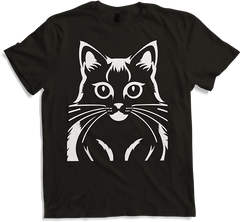 Produktbild von T-Shirt Lustige Katze Silhouette freche lustige Katzen