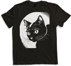 Produktbild von T-Shirt Lustige Katze Silhouette freche lustige Katzen