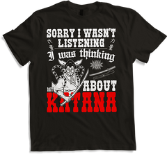 Produktbild von T-Shirt Lustige Sprüche T-Shirt mit Katana & Ronin Japan