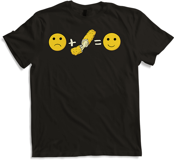 Produktbild von T-Shirt Lustige Witzige Mozzarella Sticks Witz Emotionen Käse Gouda