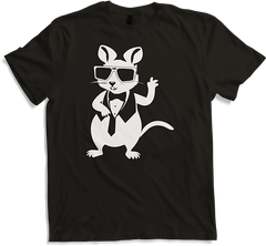 Produktbild von T-Shirt Lustige ausgefallene Ratten mit Sonnenbrille Haustier Ratte
