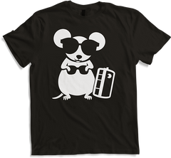 Produktbild von T-Shirt Lustige ausgefallene Ratten mit Sonnenbrille Haustier Ratte
