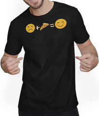 Produktbild von T-Shirt mit Mann Lustige witzige Pizza Emotionen Geschenk für Pizzaesser