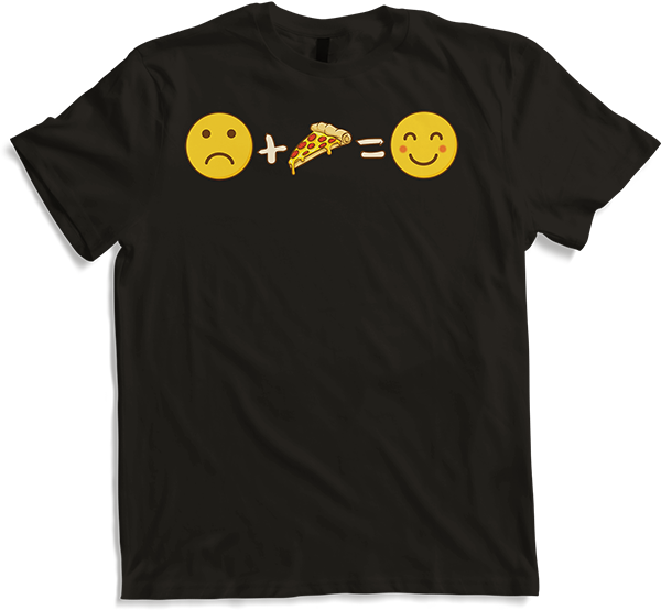 Produktbild von T-Shirt Lustige witzige Pizza Emotionen Geschenk für Pizzaesser