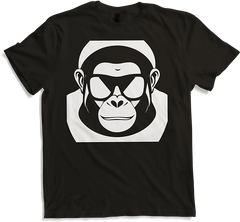 Produktbild von T-Shirt Lustiger Affe trägt Sonnenbrille Fun Monkey