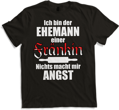 Produktbild von T-Shirt Lustiger Franken Spruch | Ehemann einer Fränkin Frankenland