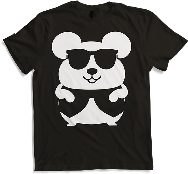 Produktbild von T-Shirt Lustiger Hamster mit Sonnenbrille Hamster