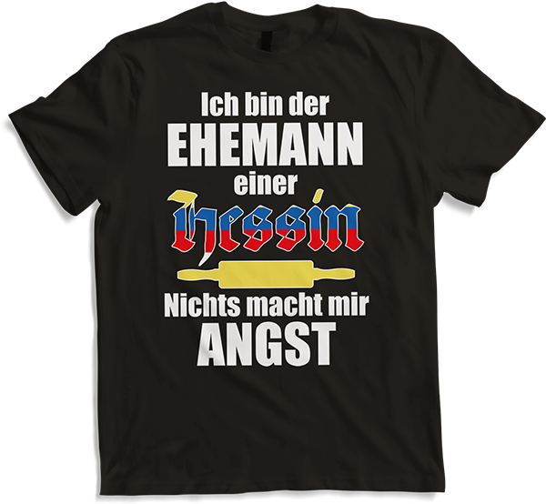 Produktbild von T-Shirt Lustiger Hessen Spruch | Ehemann einer Hessin | Hesse