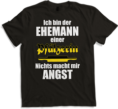 Produktbild von T-Shirt Lustiger Pfälzer Spruch | Ehemann einer Pfälzerin | Pfalz
