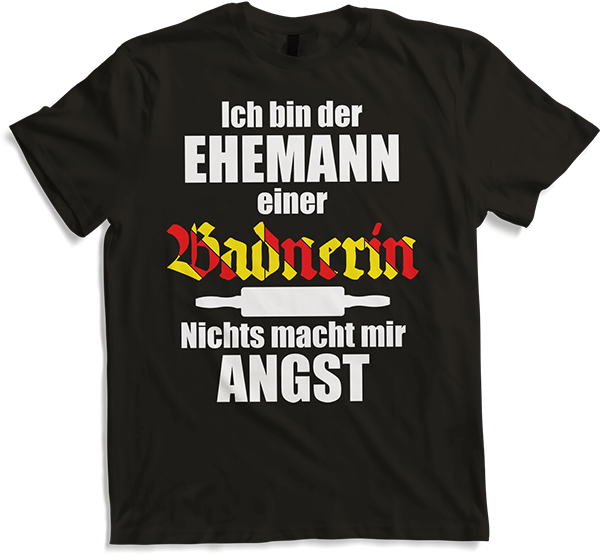 Produktbild von T-Shirt Lustiger Spruch | Geschenk für Ehemänner | Baden Ehefrau
