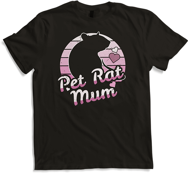 Produktbild von T-Shirt Lustiger Spruch der operierten Ratte | Vintage Pet Rat Mum |