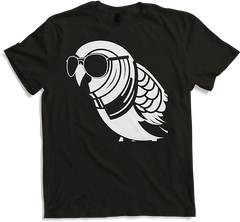 Produktbild von T-Shirt Lustiger Vogel mit Sonnenbrille Cool Bourke's Sittich
