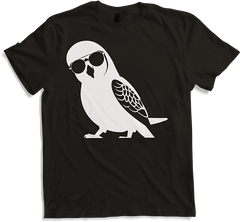 Produktbild von T-Shirt Lustiger Vogel mit Sonnenbrille Cool Bourke's Sittich