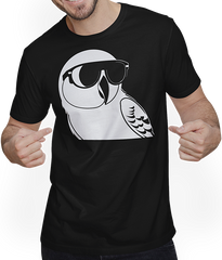 Produktbild von T-Shirt mit Mann Lustiger Vogel mit Sonnenbrille Cool Bourke's Sittich