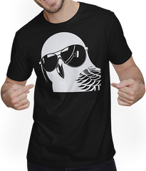 Produktbild von T-Shirt mit Mann Lustiger Vogel mit Sonnenbrille Cool Bourke's Sittich