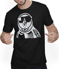 Produktbild von T-Shirt mit Mann Lustiger Vogel mit Sonnenbrille Cool Bourke's Sittich