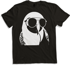 Produktbild von T-Shirt Lustiger Vogel mit Sonnenbrille Cool Bourke's Sittich