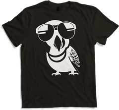 Produktbild von T-Shirt Lustiger Vogel mit Sonnenbrille Cool Bourke's Sittich
