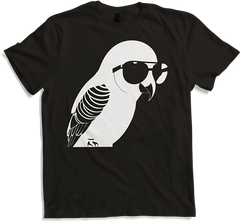 Produktbild von T-Shirt Lustiger Vogel mit Sonnenbrille Cool Bourke's Sittich