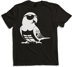Produktbild von T-Shirt Lustiger Vogel mit Sonnenbrille Cool Bourke's Sittich
