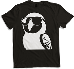 Produktbild von T-Shirt Lustiger Vogel mit Sonnenbrille Cool Bourke's Sittich