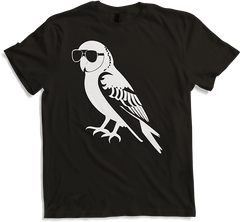 Produktbild von T-Shirt Lustiger Vogel mit Sonnenbrille Cool Bourke's Sittich