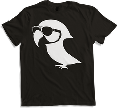 Produktbild von T-Shirt Lustiger Vogel mit Sonnenbrille Cool Bourke's Sittich