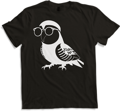 Produktbild von T-Shirt Lustiger Vogel mit Sonnenbrille Cool Bourke's Sittich