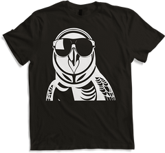 Produktbild von T-Shirt Lustiger Vogel mit Sonnenbrille Cool Bourke's Sittich