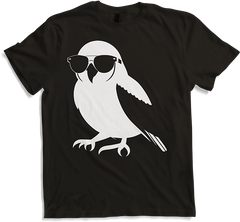 Produktbild von T-Shirt Lustiger Vogel mit Sonnenbrille Cool Bourke's Sittich
