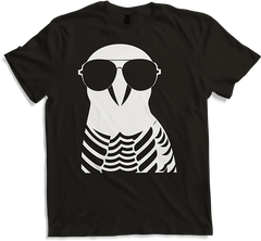 Produktbild von T-Shirt Lustiger Vogel mit Sonnenbrille Cool Bourke's Sittich