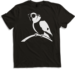 Produktbild von T-Shirt Lustiger Vogel mit Sonnenbrille Cool Bourke's Sittich