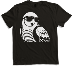 Produktbild von T-Shirt Lustiger Vogel mit Sonnenbrille Cool Bourke's Sittich