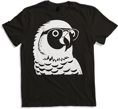 Produktbild von T-Shirt Lustiger Vogel mit Sonnenbrille Cool Bourke's Sittich