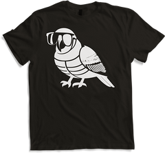 Produktbild von T-Shirt Lustiger Vogel mit Sonnenbrille Cool Bourke's Sittich