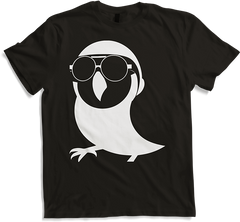 Produktbild von T-Shirt Lustiger Vogel mit Sonnenbrille Cool Bourke's Sittich