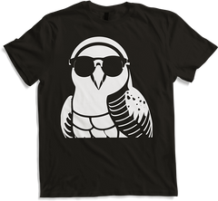 Produktbild von T-Shirt Lustiger Vogel mit Sonnenbrille Cool Bourke's Sittich