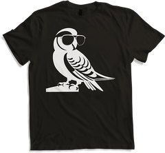 Produktbild von T-Shirt Lustiger Vogel mit Sonnenbrille Cool Bourke's Sittich