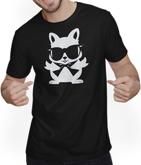 Produktbild von T-Shirt mit Mann Lustiges Eichhörnchen mit Sonnenbrille, Eichhörnchen