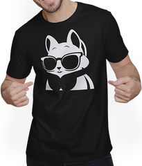 Produktbild von T-Shirt mit Mann Lustiges Eichhörnchen mit Sonnenbrille, Eichhörnchen