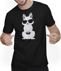 Produktbild von T-Shirt mit Mann Lustiges Eichhörnchen mit Sonnenbrille, Eichhörnchen