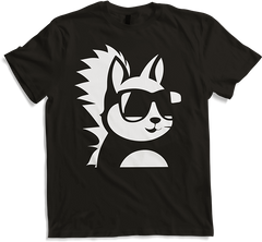 Produktbild von T-Shirt Lustiges Eichhörnchen mit Sonnenbrille, Eichhörnchen